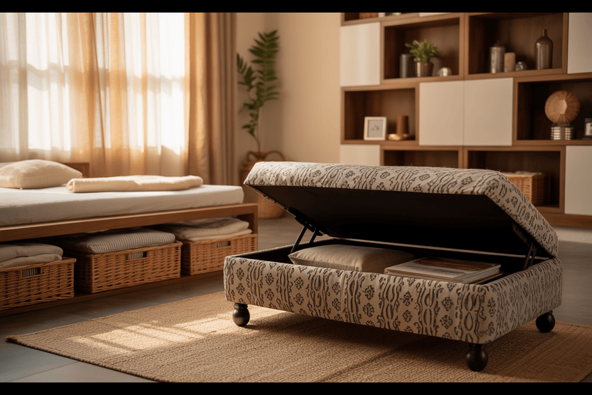 Home Decor Idea #4 - Choose Smart Storage Solutions